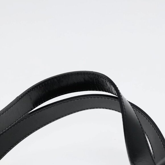 BURBERRY Nova Check Hand Bag PVC Beige Silver Auth - Picture 7 of 16